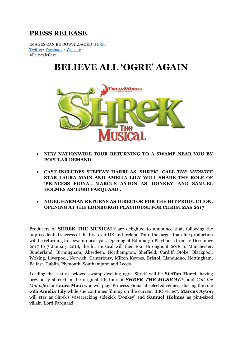 Believe All 'Ogre' Again