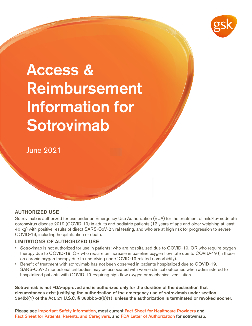 Sotrovimab Access Guide