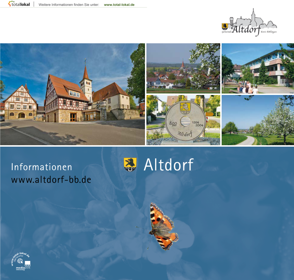 Altdorf Seit 1487 Hacker Alemannenstraße 1 • 71155 Altdorf • Tel.: 07031 744677 • Info@Aktivmaerkte-Hacker.De