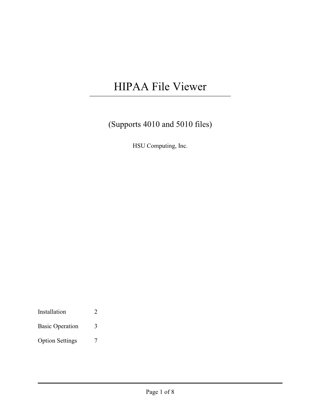 HIPAA File Viewer