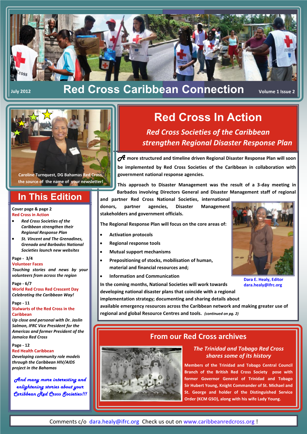 Red Cross Caribbean Connection Volume 1 Issue 2