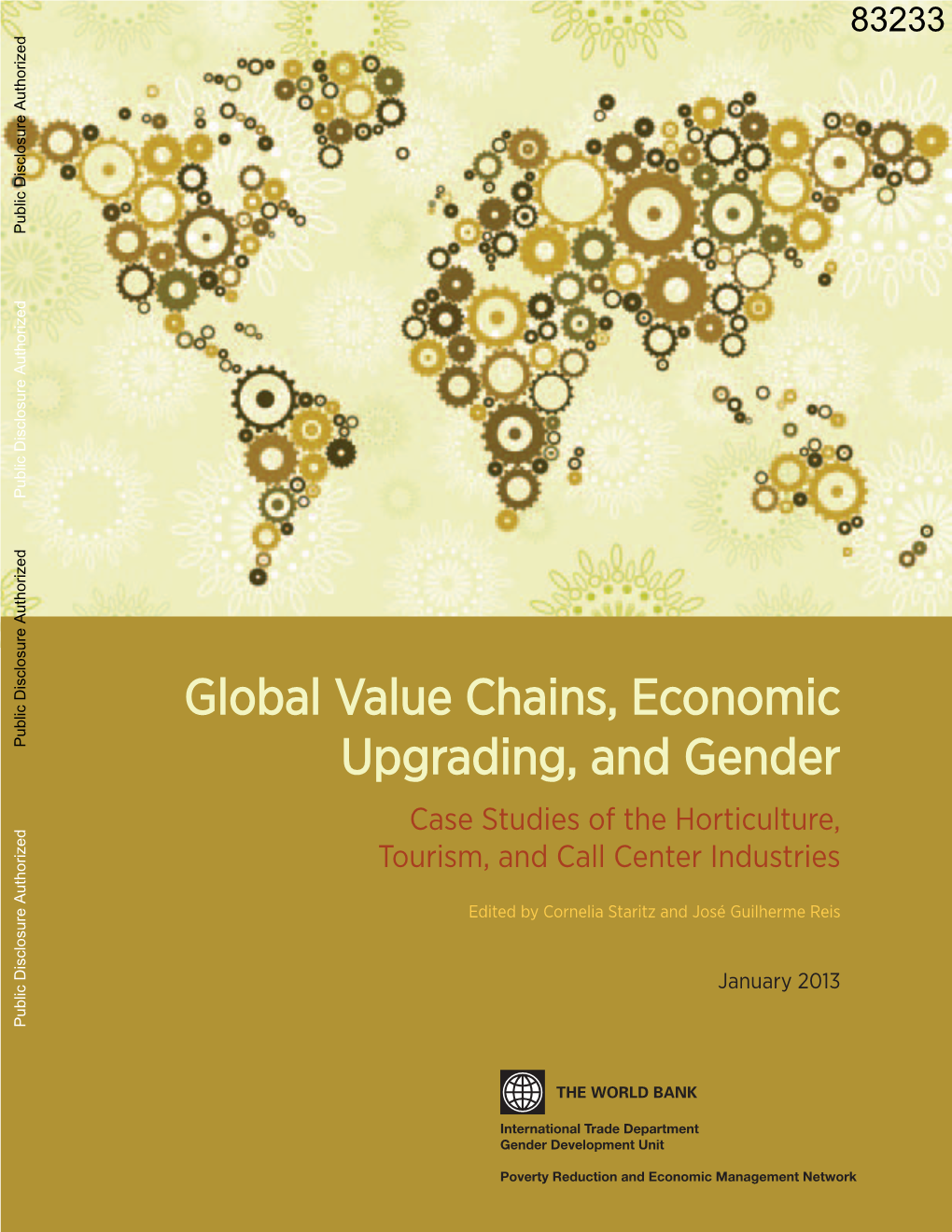 Global Value Chains, Economic Upgrading, and Gender