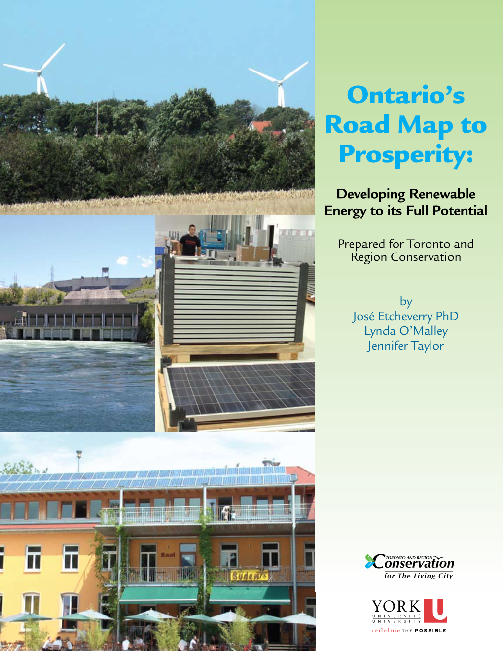 Ontario's Road Map to Prosperity