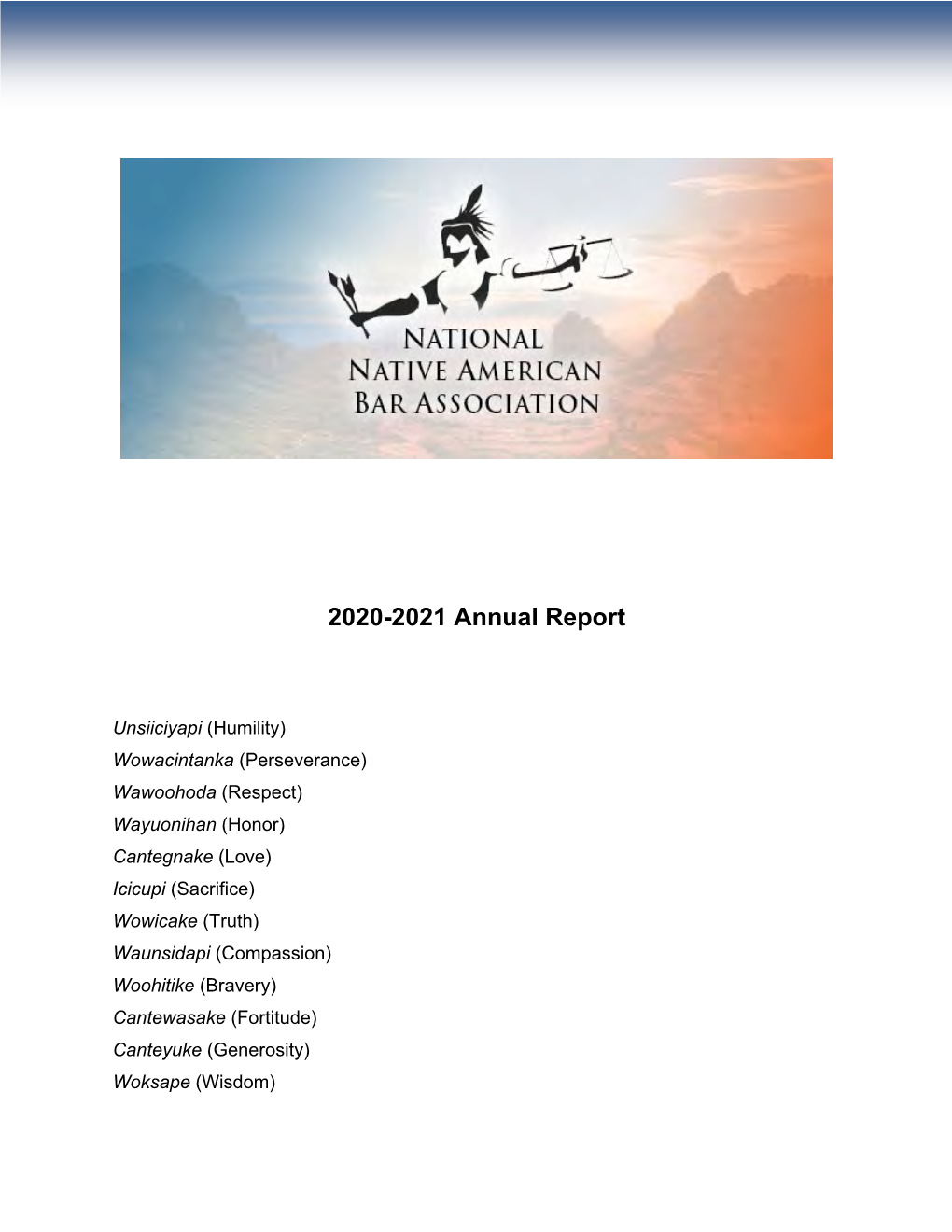 2020-2021 Annual Report