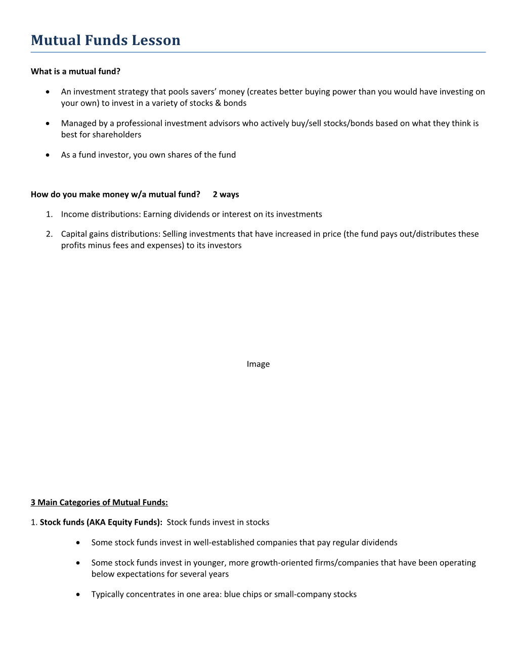 What Is a Mutual Fund?