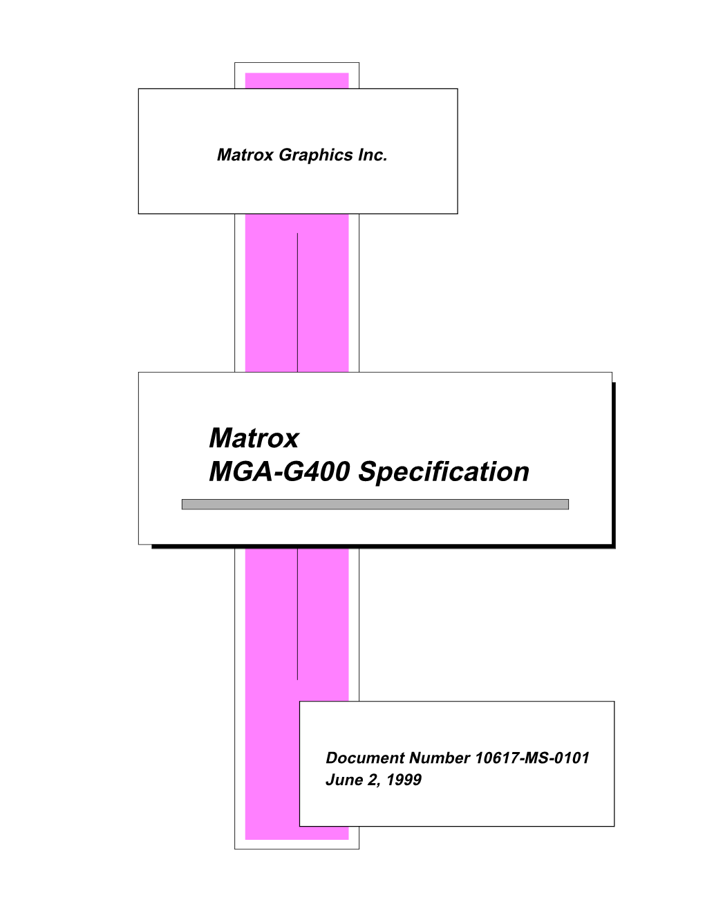 Matrox MGA-G400 Specification