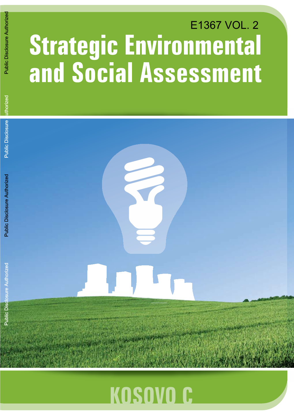 Strategic Environmental and Social Assessment KOSOVO C