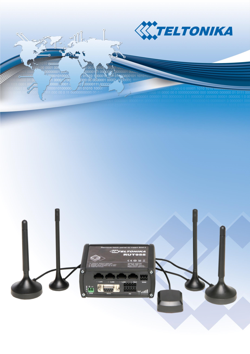 USER MANUAL RUT955 LTE Router