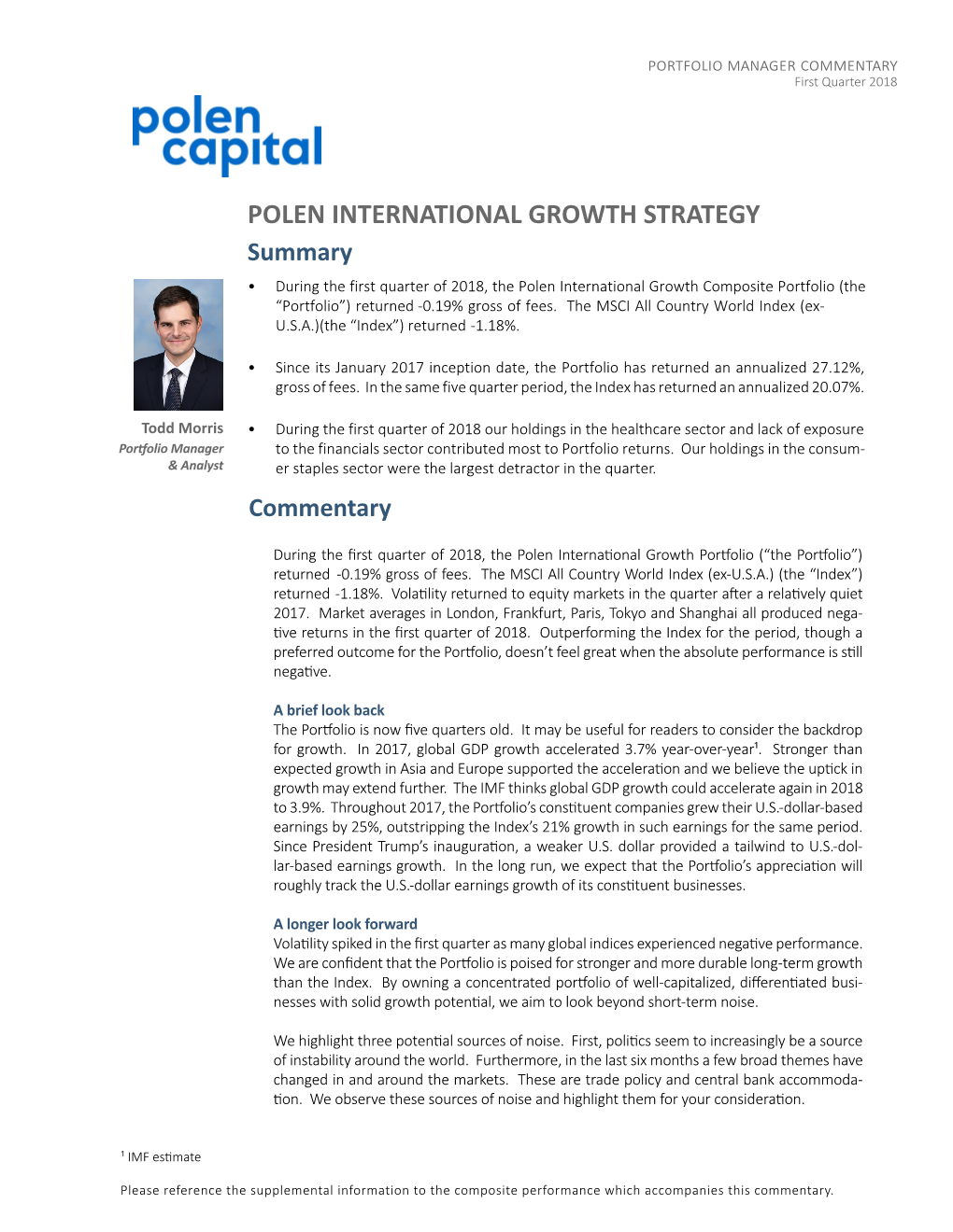 Polen International Growth Strategy