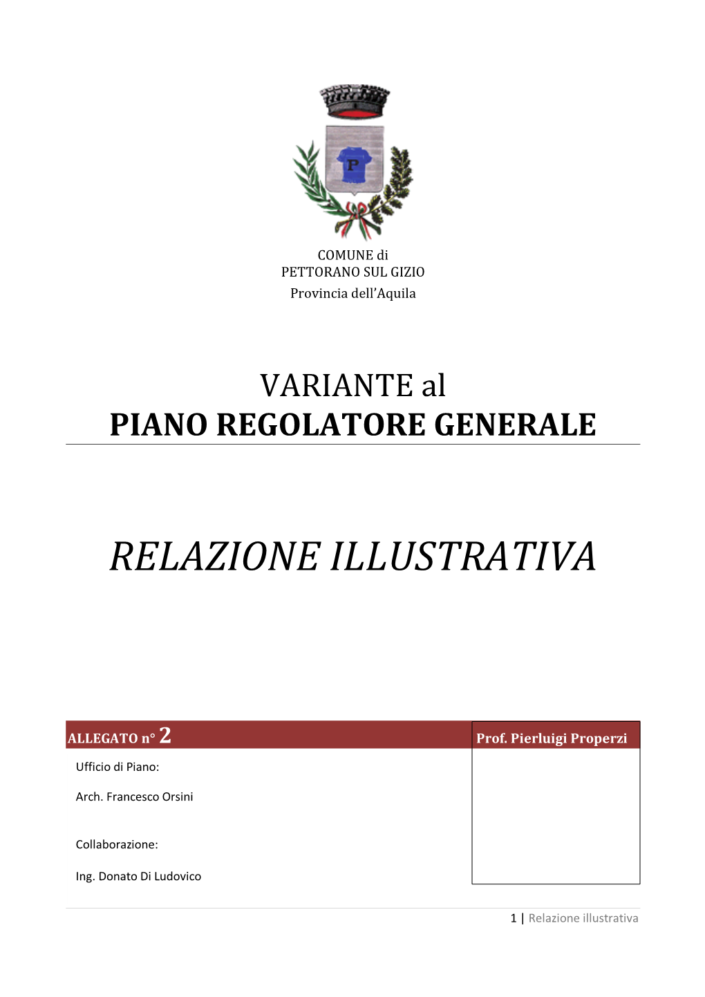 Relazione Illustrativa