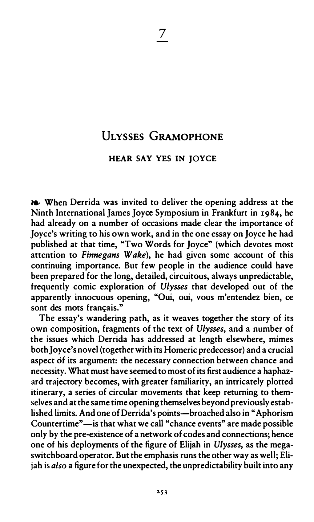 Ulysses Gramophone: Hear Say Yes in Joyce 253