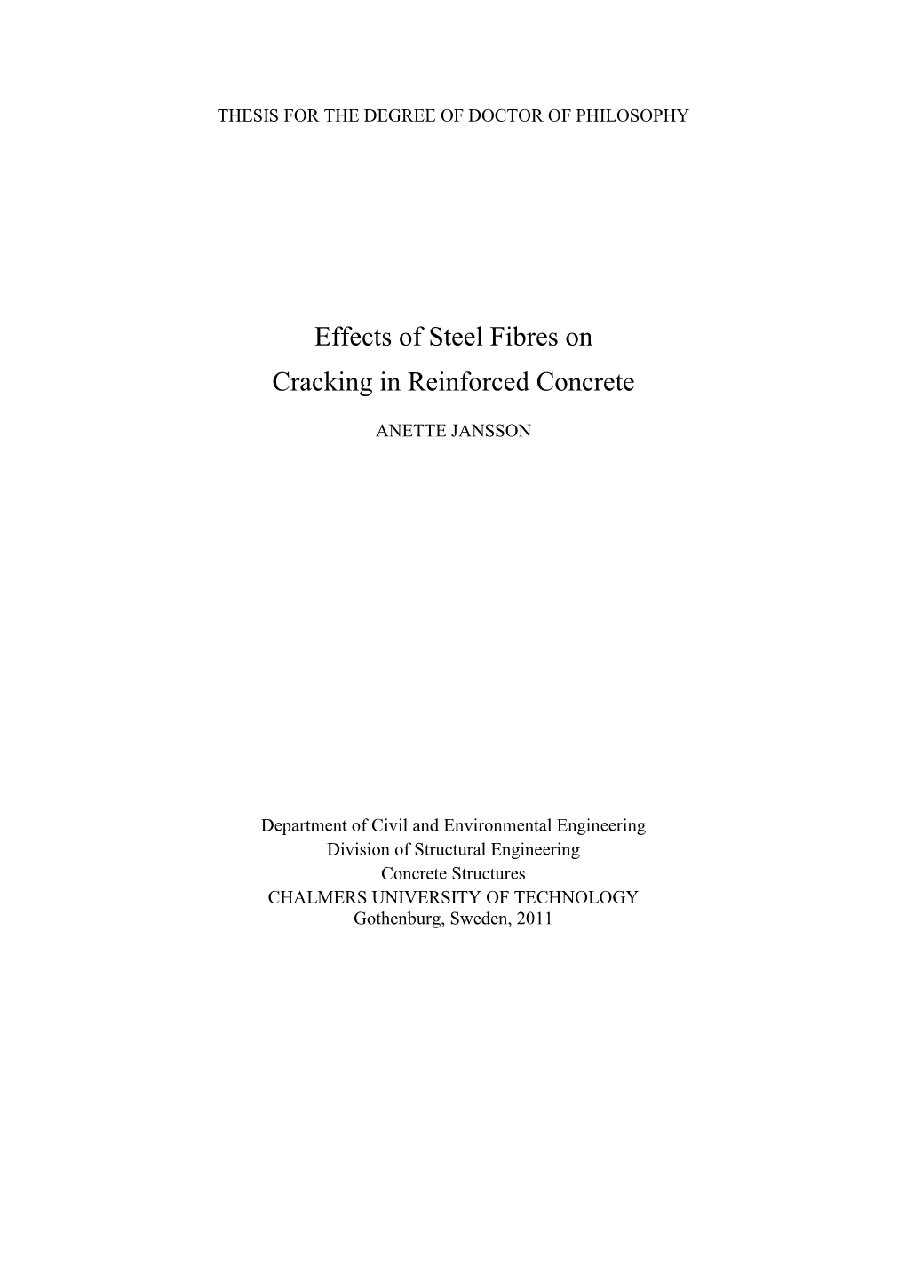 Design Methods of Fibre Reinforced Concrete