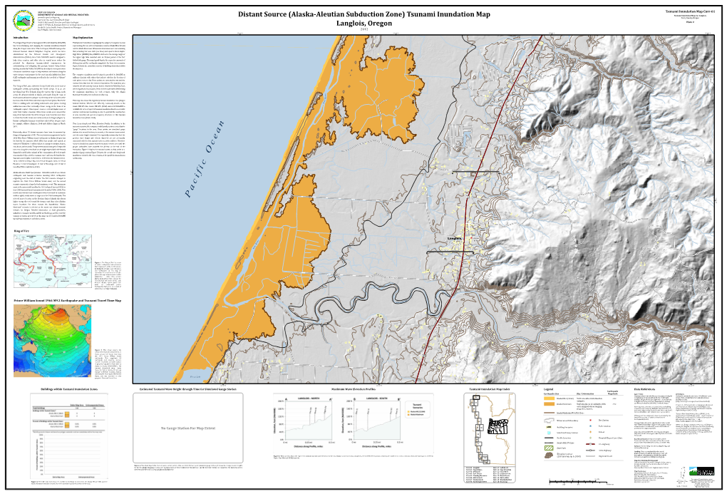 Alaska-Aleutian Subduction Zone) Tsunami Inundation Map Curry County, Oregon Larry Givens, Governing Board Chair Vicki S