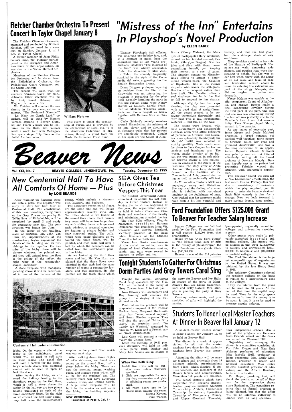 Beaver News, 22(7)
