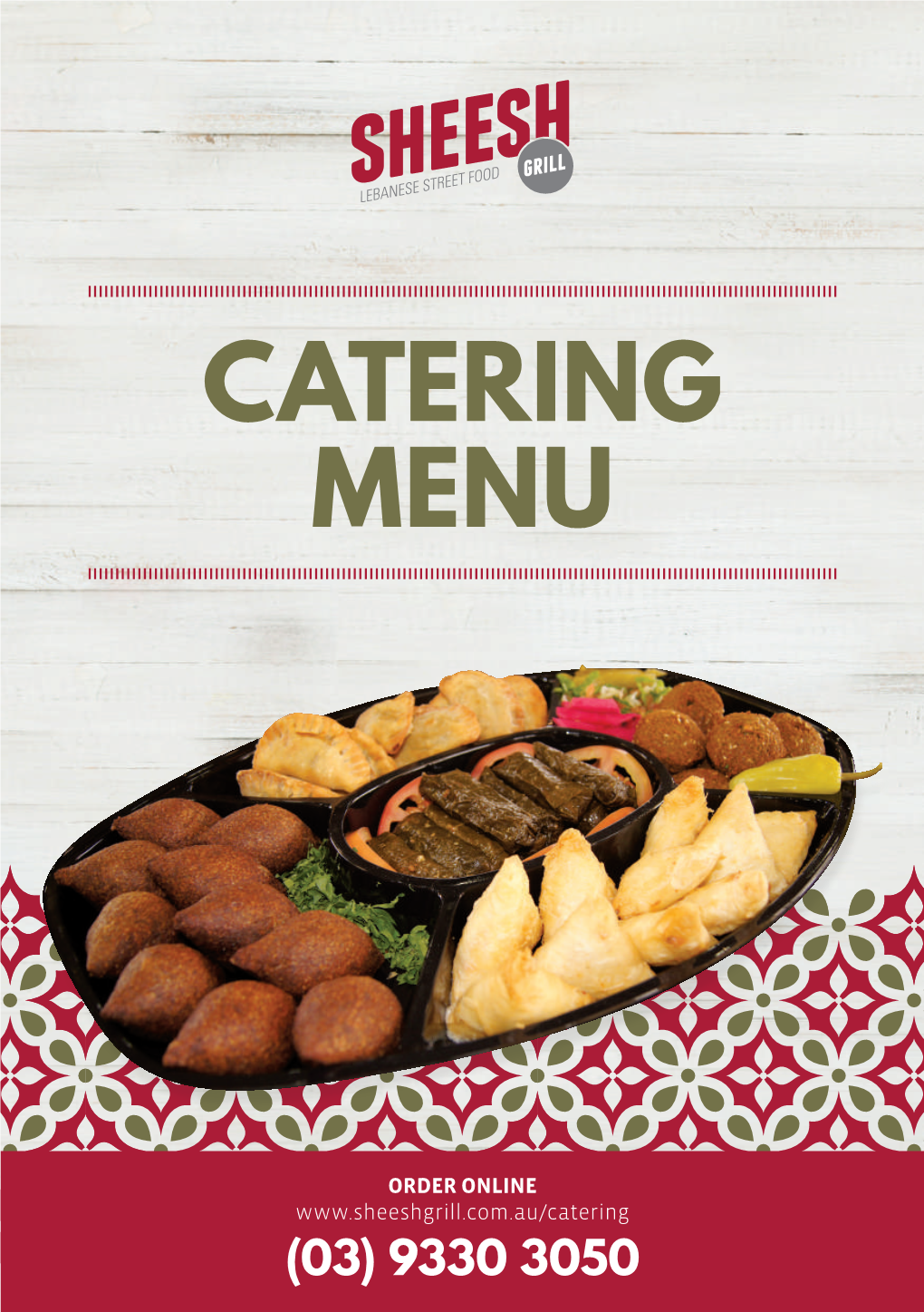 Catering Menu