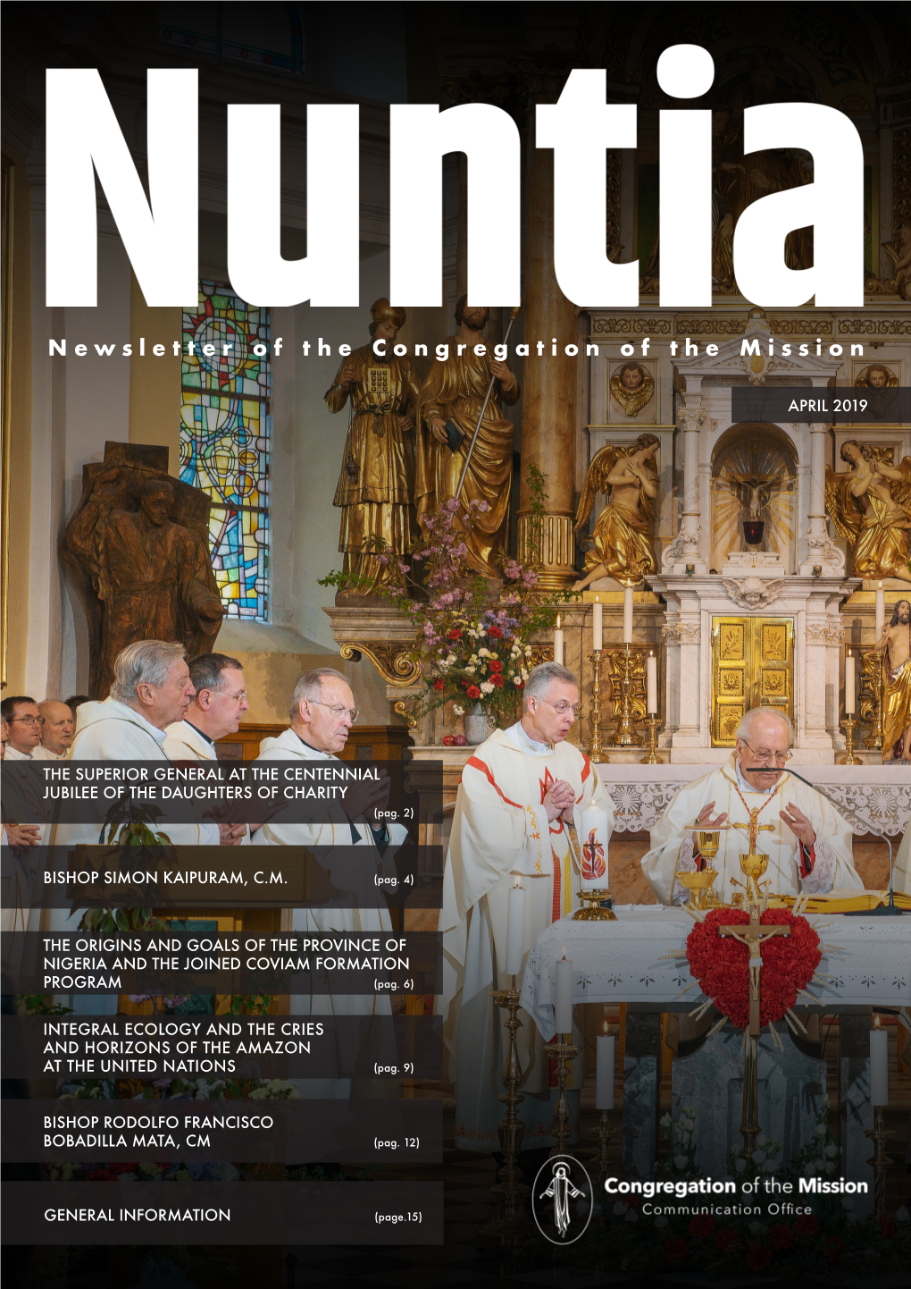 Newsletter of the Congregation of the Mission