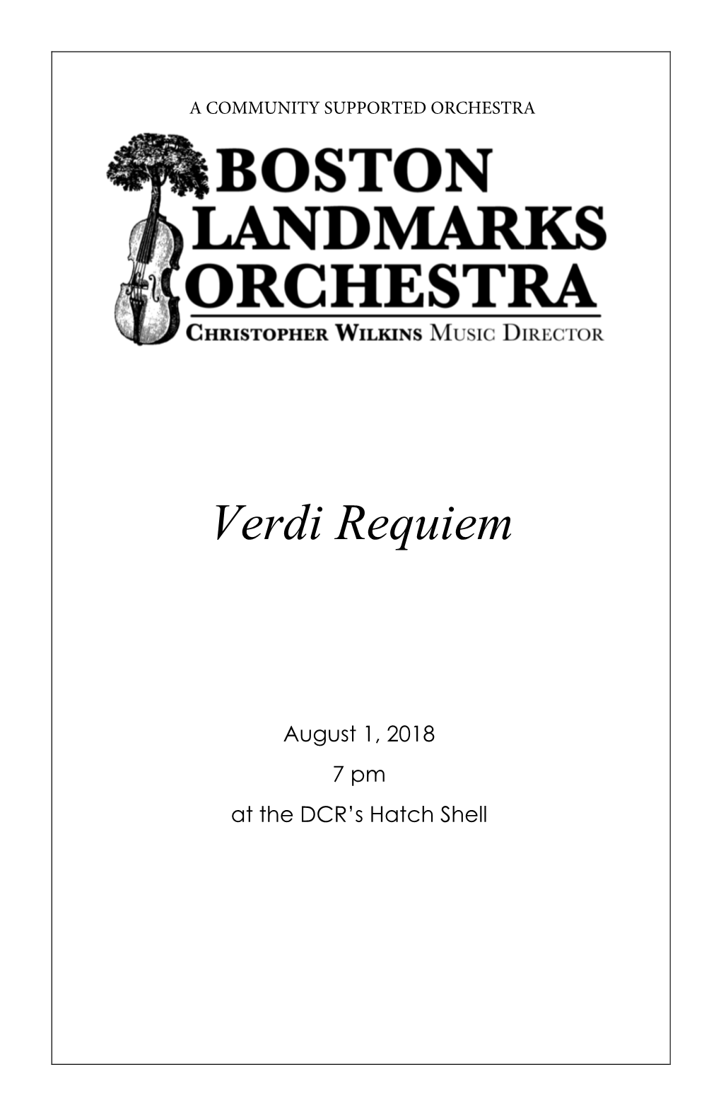 Verdi Requiem
