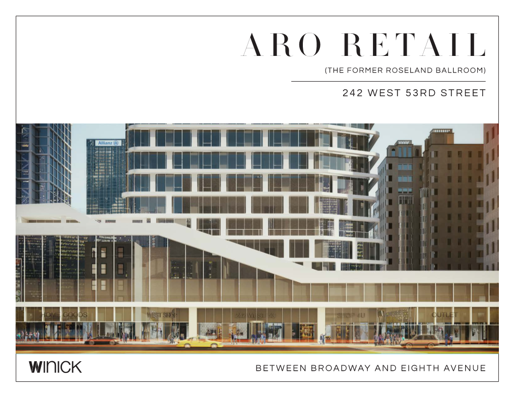 Aro Retail (The Former Roseland Ballroom)