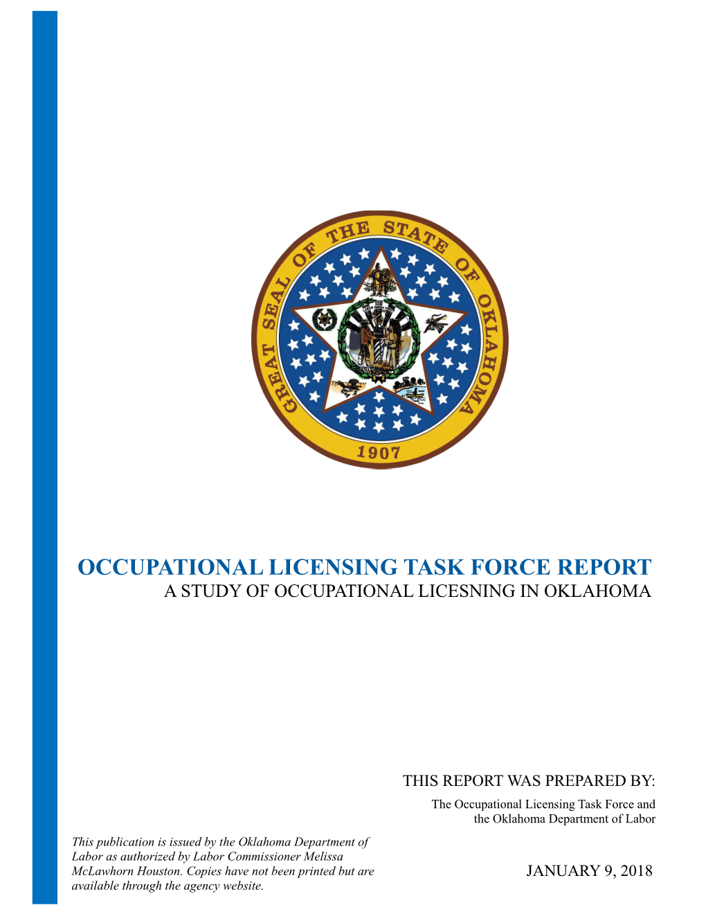 Occupational Licensing Blueprint