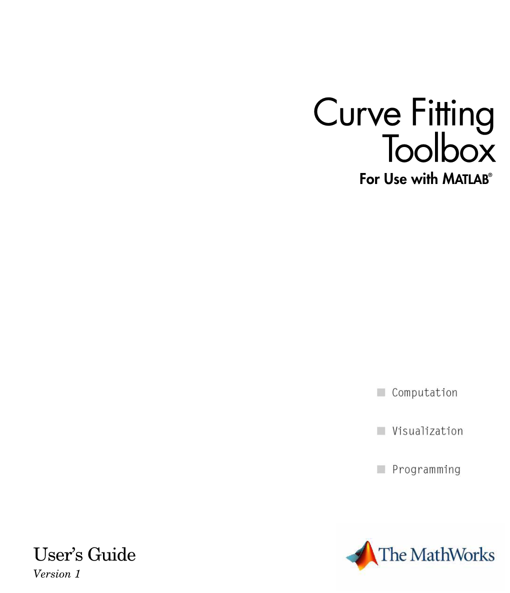 What Is the Curve Fitting Toolbox?