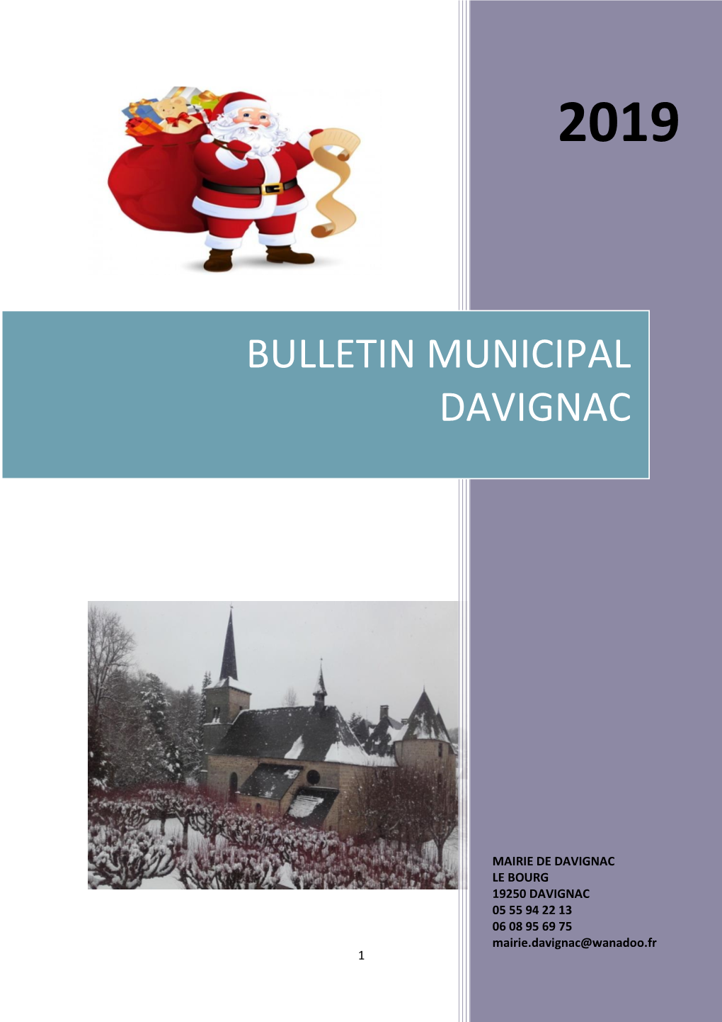 Bulletin Municipal 2019