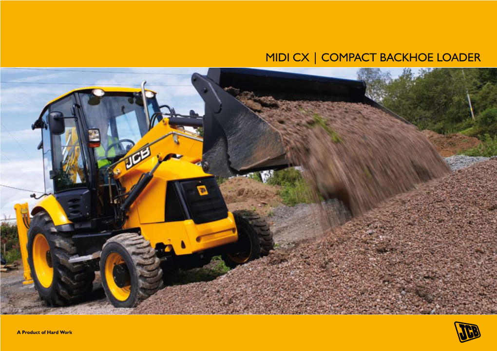 Midi Cx | Compact Backhoe Loader