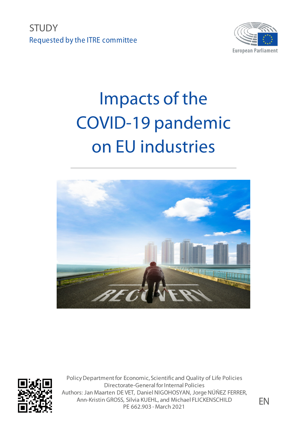 Impacts of the COVID-19 Pandemic on EU Industries