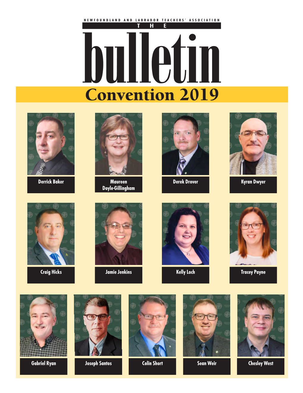 Convention Bulletin 2019 from the NL Teachers' Association