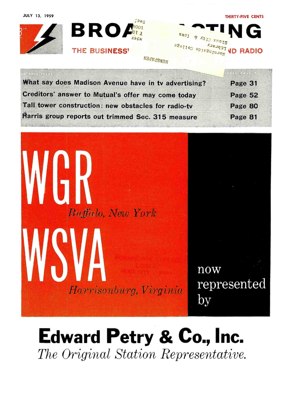 Edward Petry & Co., Inc