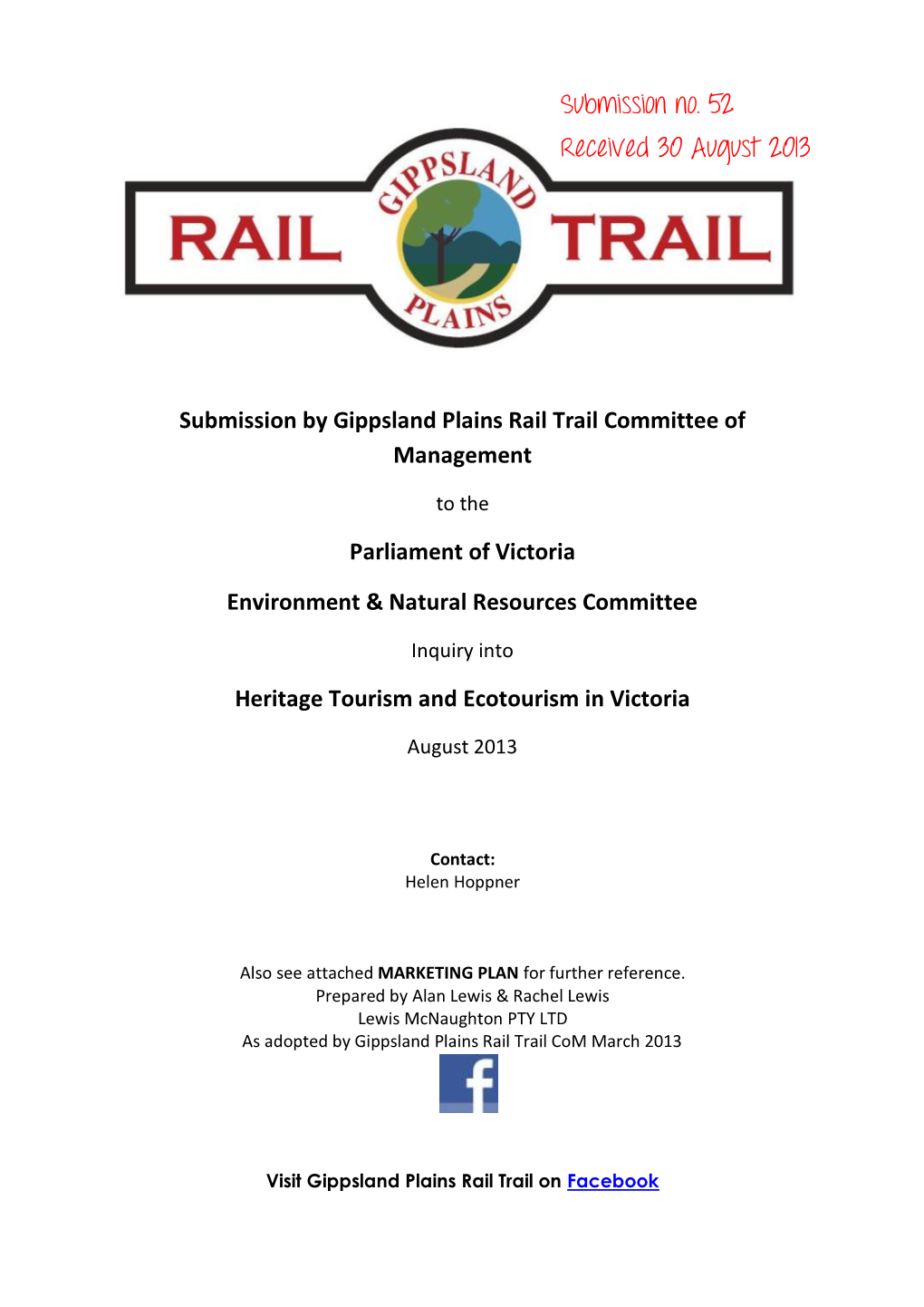 Gippsland Plains Rail Trail Committee of Management