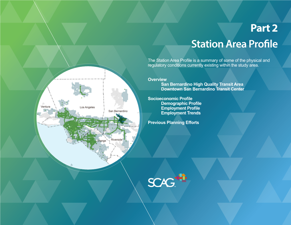 Part 2 Station Area Profile