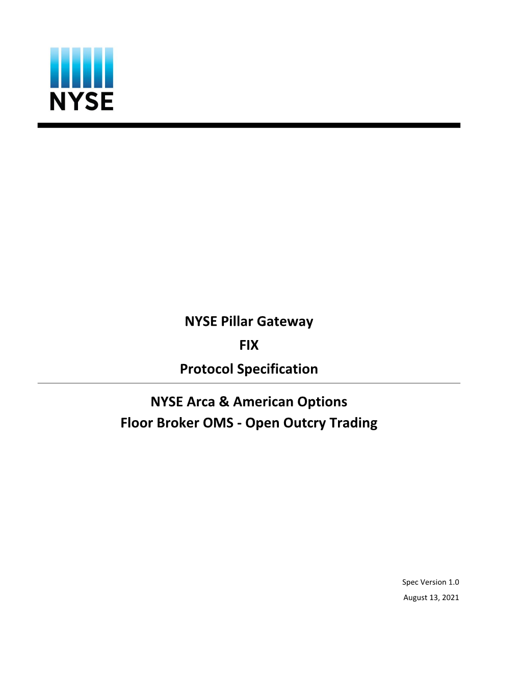 NYSE Pillar Options