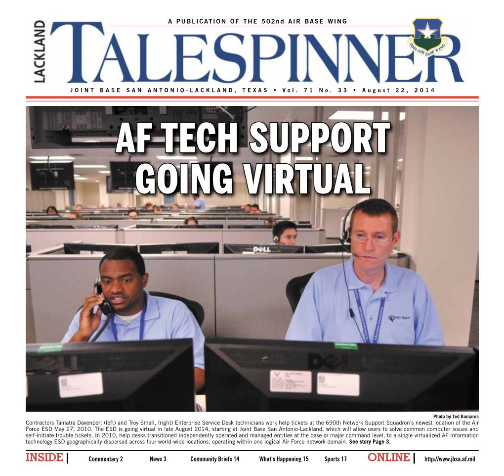 AF TECH Support Going Virtual