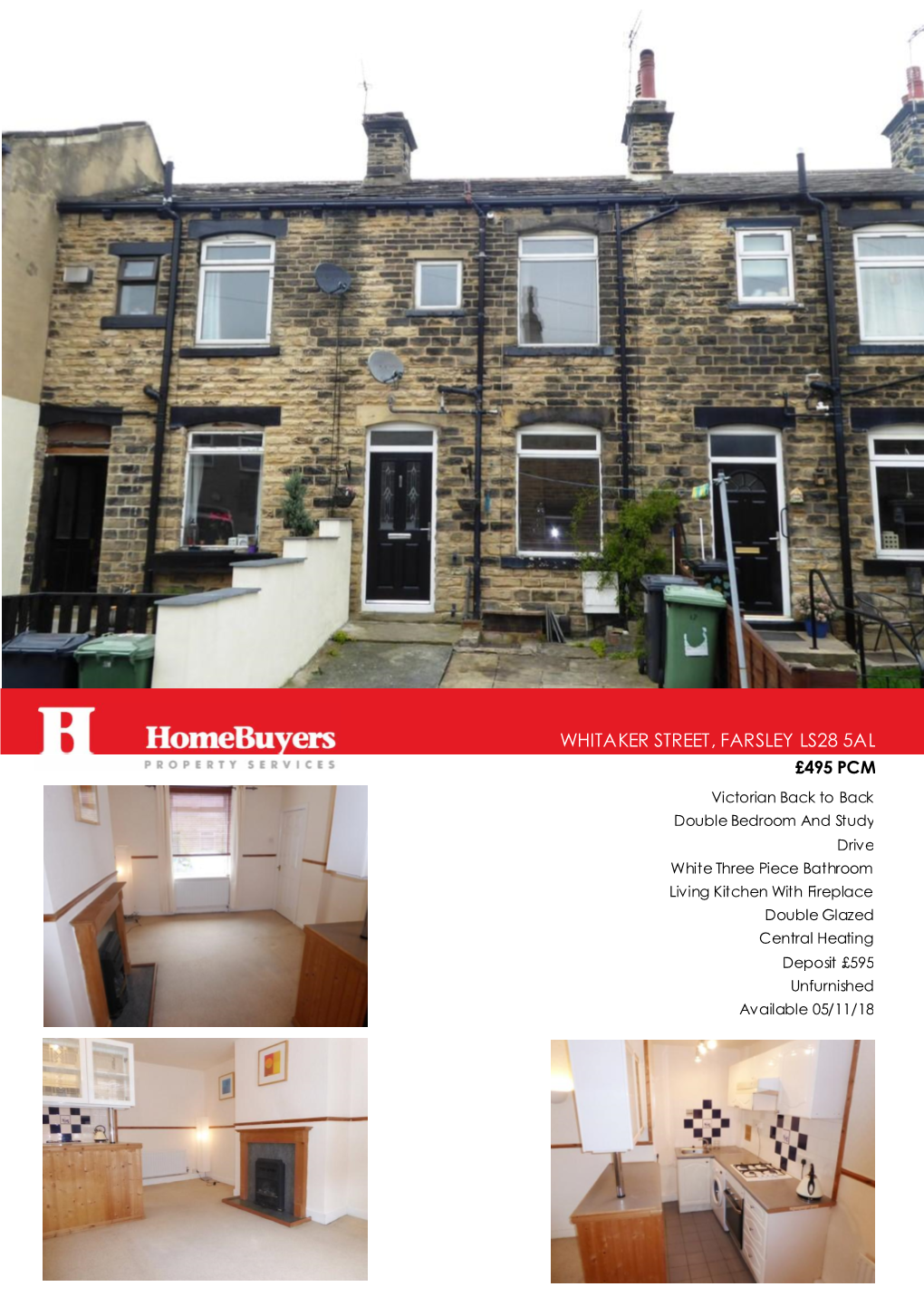 Whitaker Street, Farsley Ls28