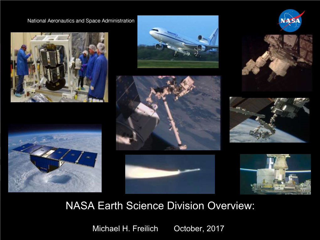 NASA Earth Science Division Overview