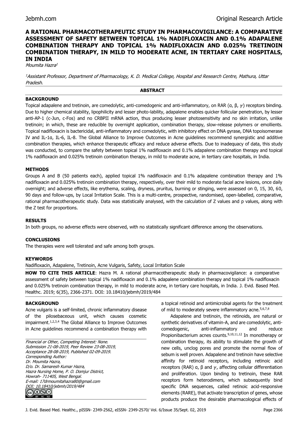 Jebmh.Com Original Research Article