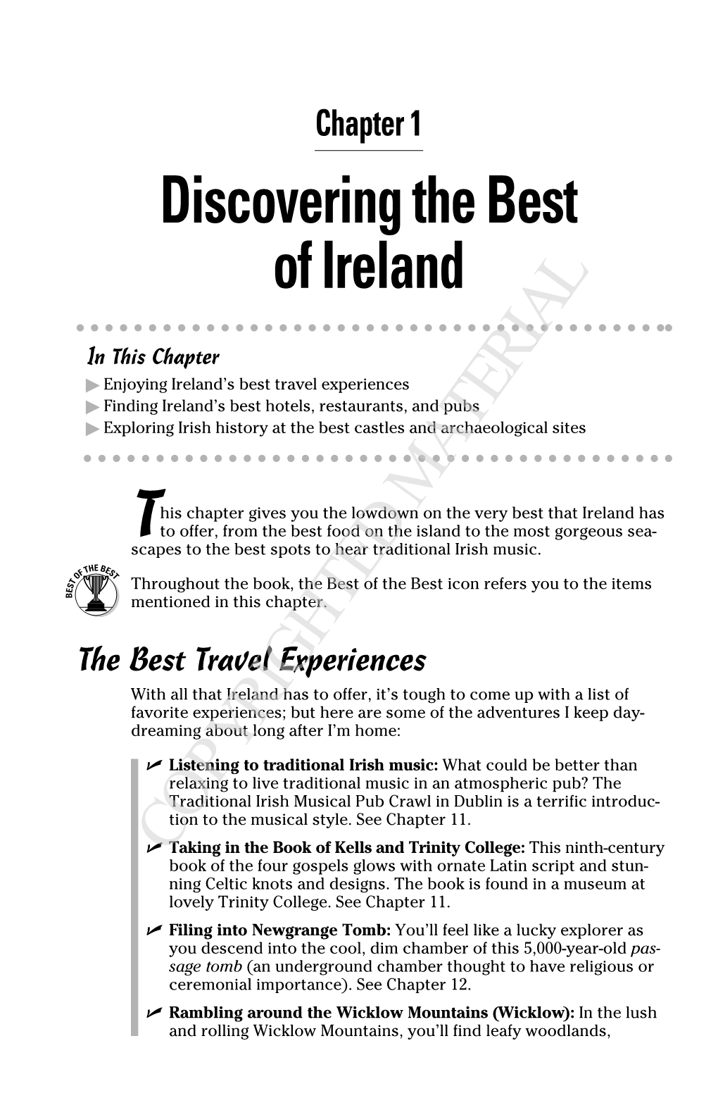 Discovering the Best of Ireland