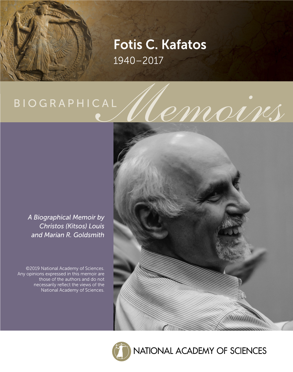 Fotis C. Kafatos 1940–2017