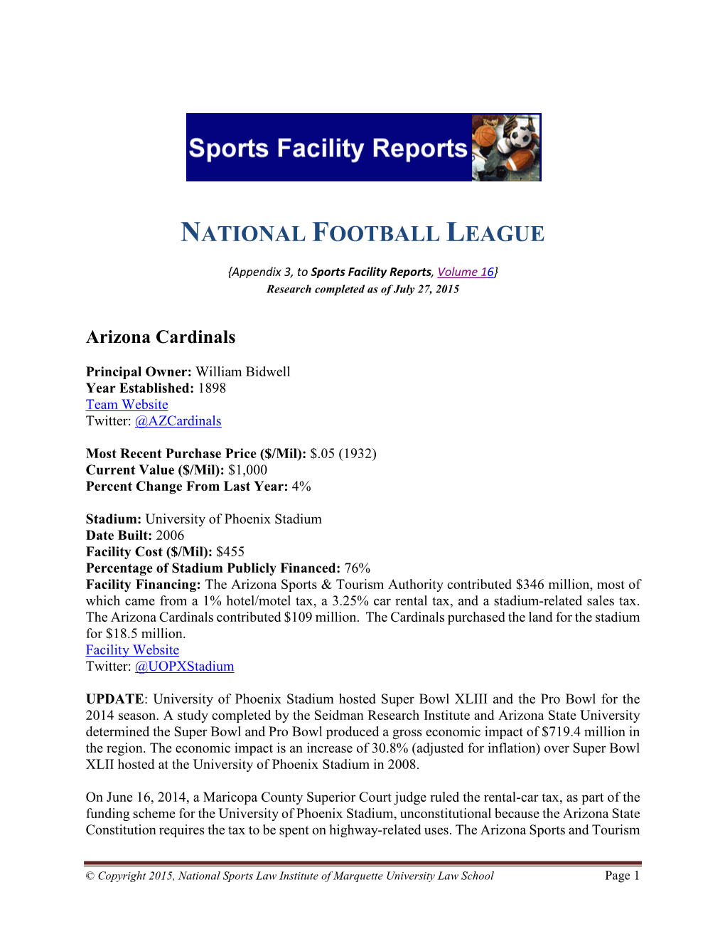 National Football League