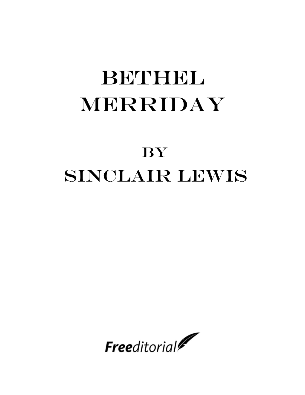 Bethel Merriday