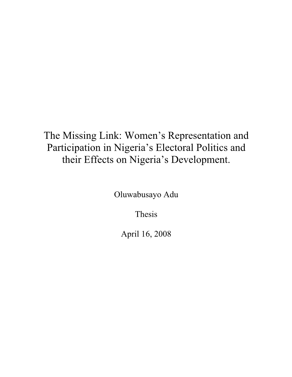 “Who Are the Nigerian Women? They Are Our Mother, Sisters, Aunts, Wives, Daughters, Friends and Confidants