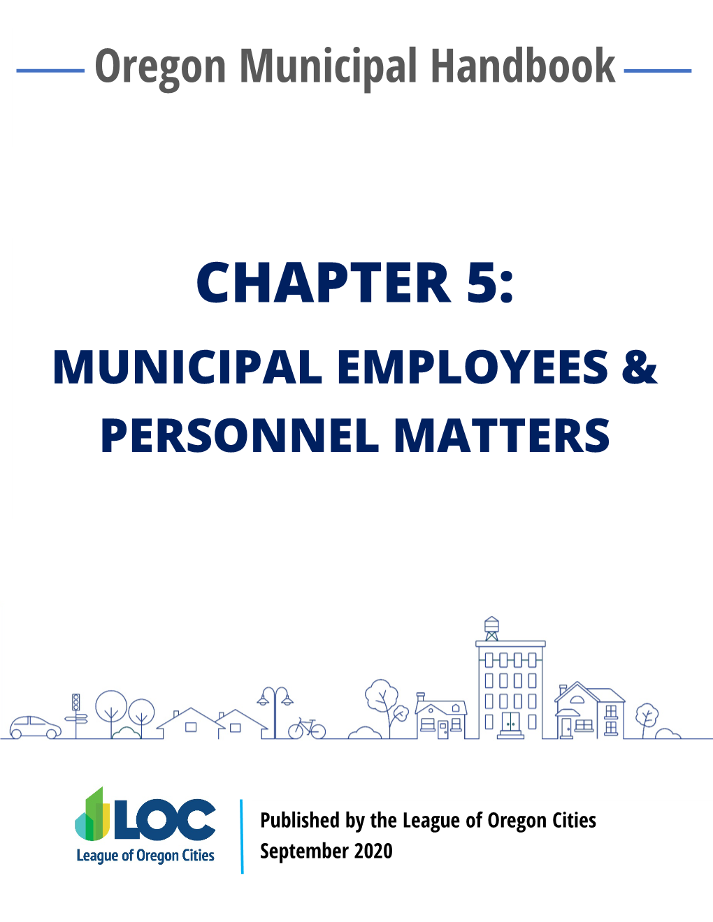 Chapter 5: Municipal Employees and Personnel Matters