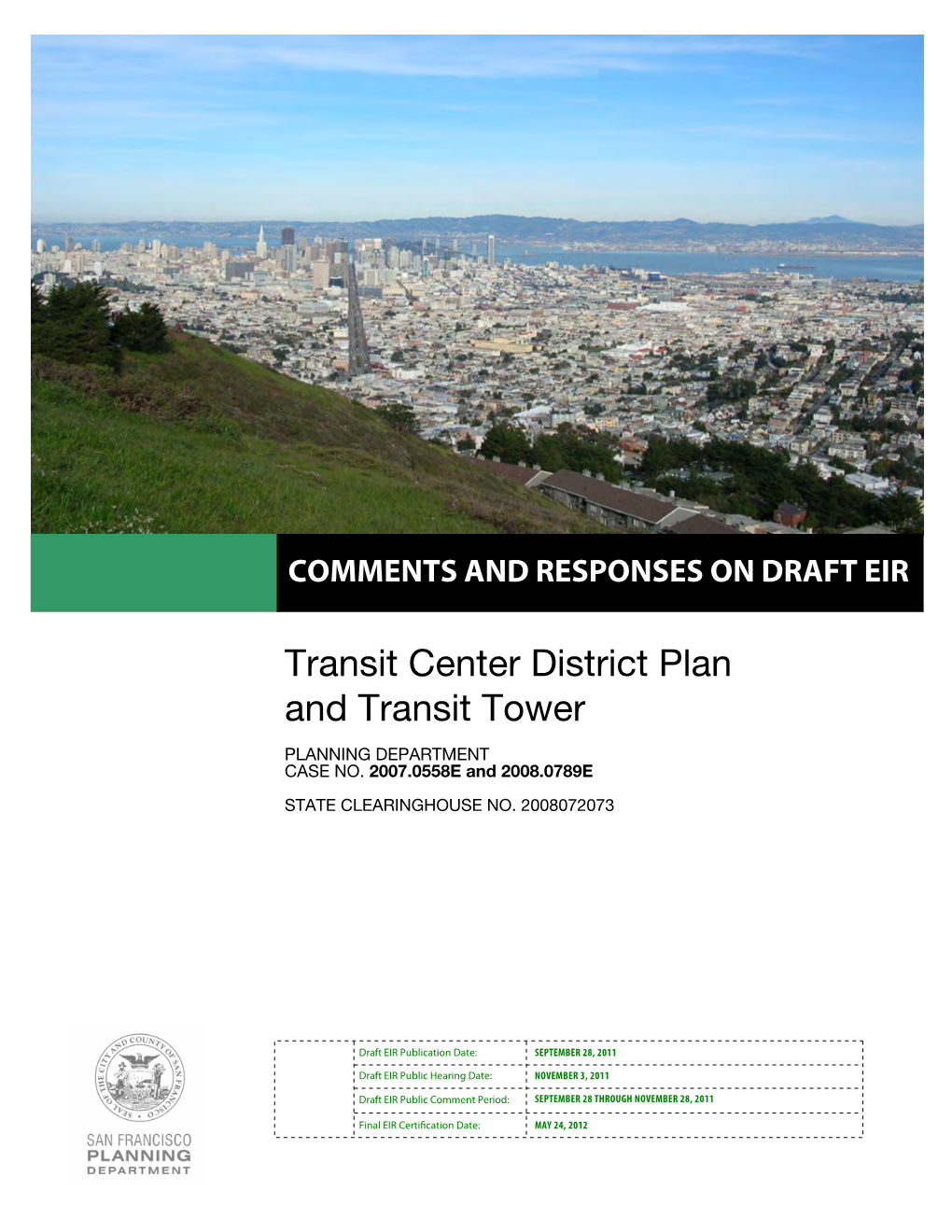 Transit Center District Plan and Transit Tower