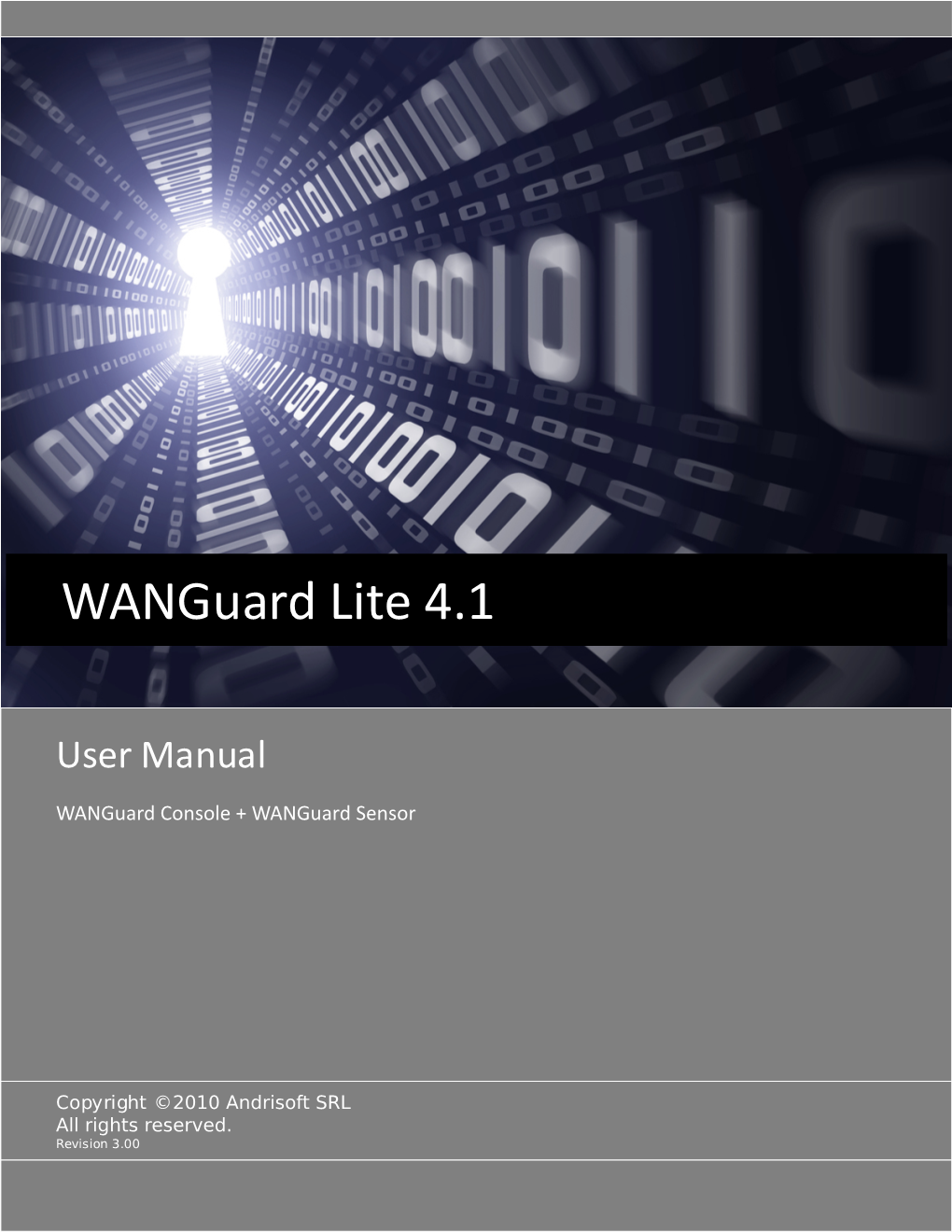 Wanguard Platform 3.0 User Manual