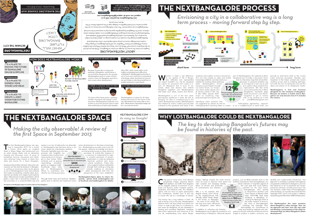 The Bangalore Change Map Change Bangalore The