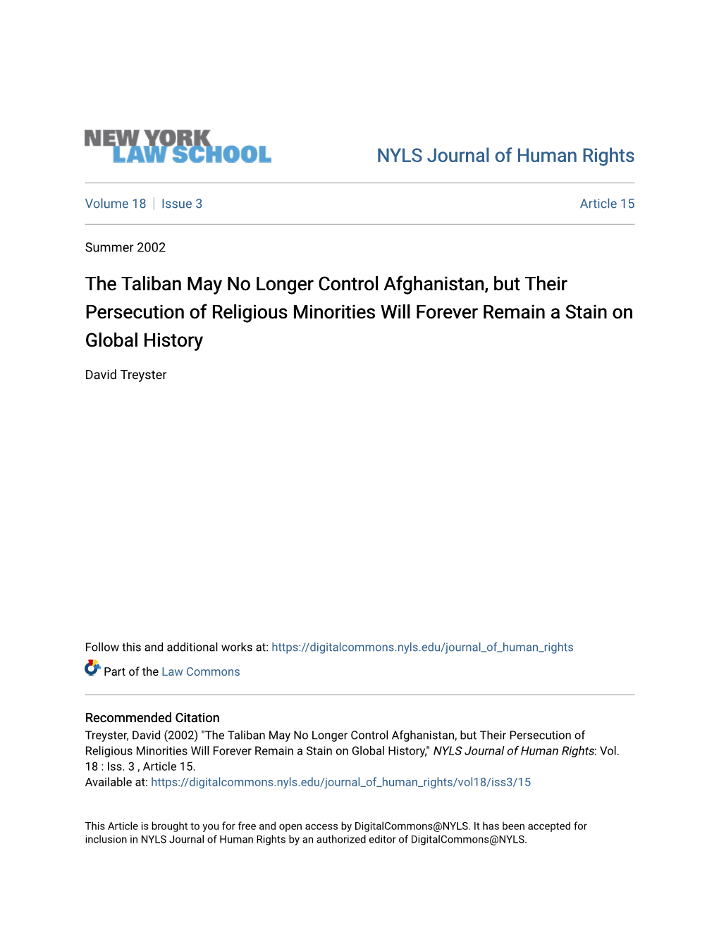 The Taliban May No Longer Control Afghanistan, but Their Persecution of Religious Minorities Will Forever Remain a Stain on Global History