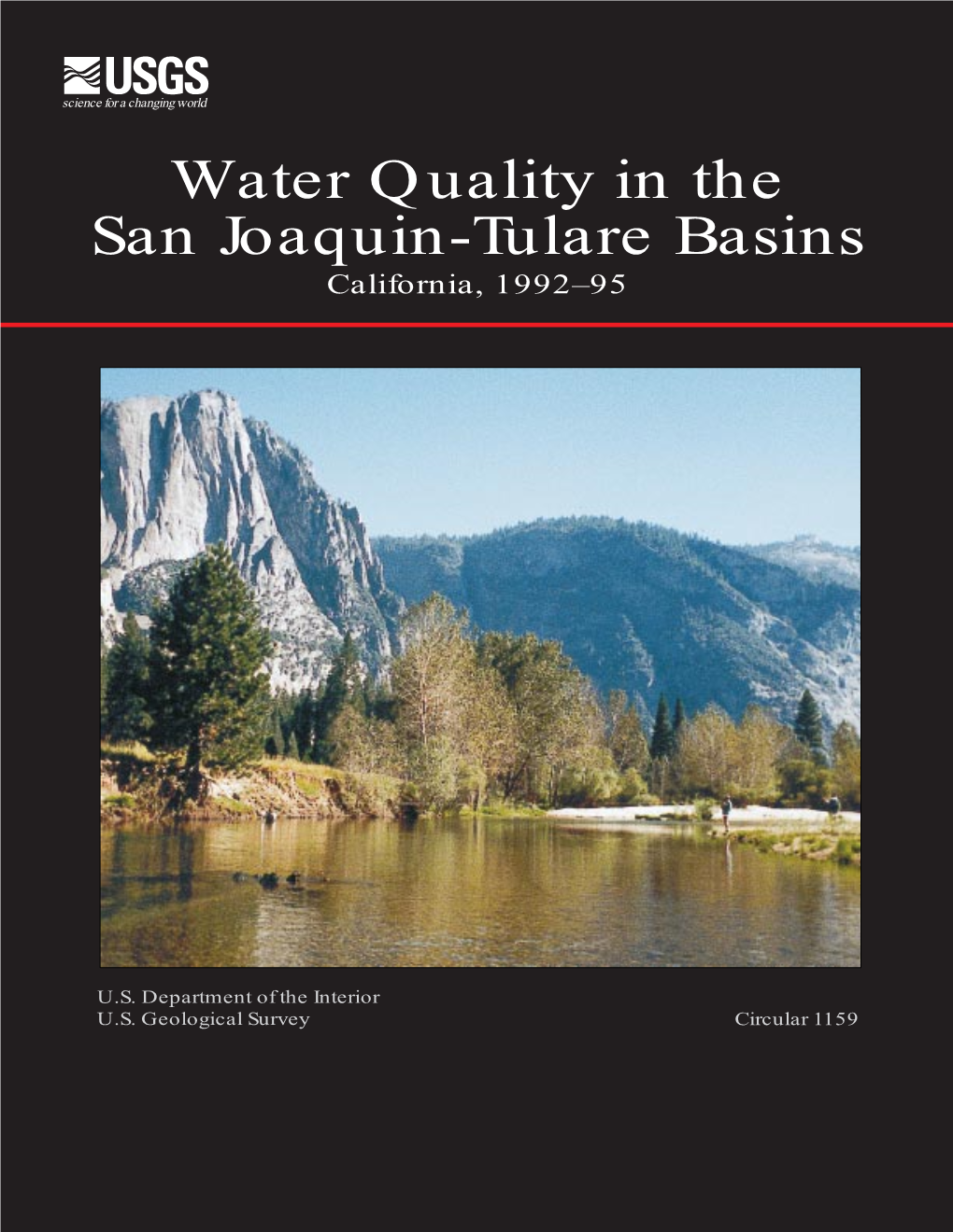 Water Quality in the San Joaquin-Tulare Basins California, 1992–95