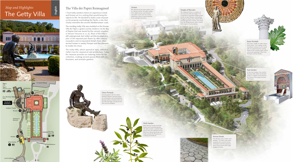 Getty Villa Map and Guide