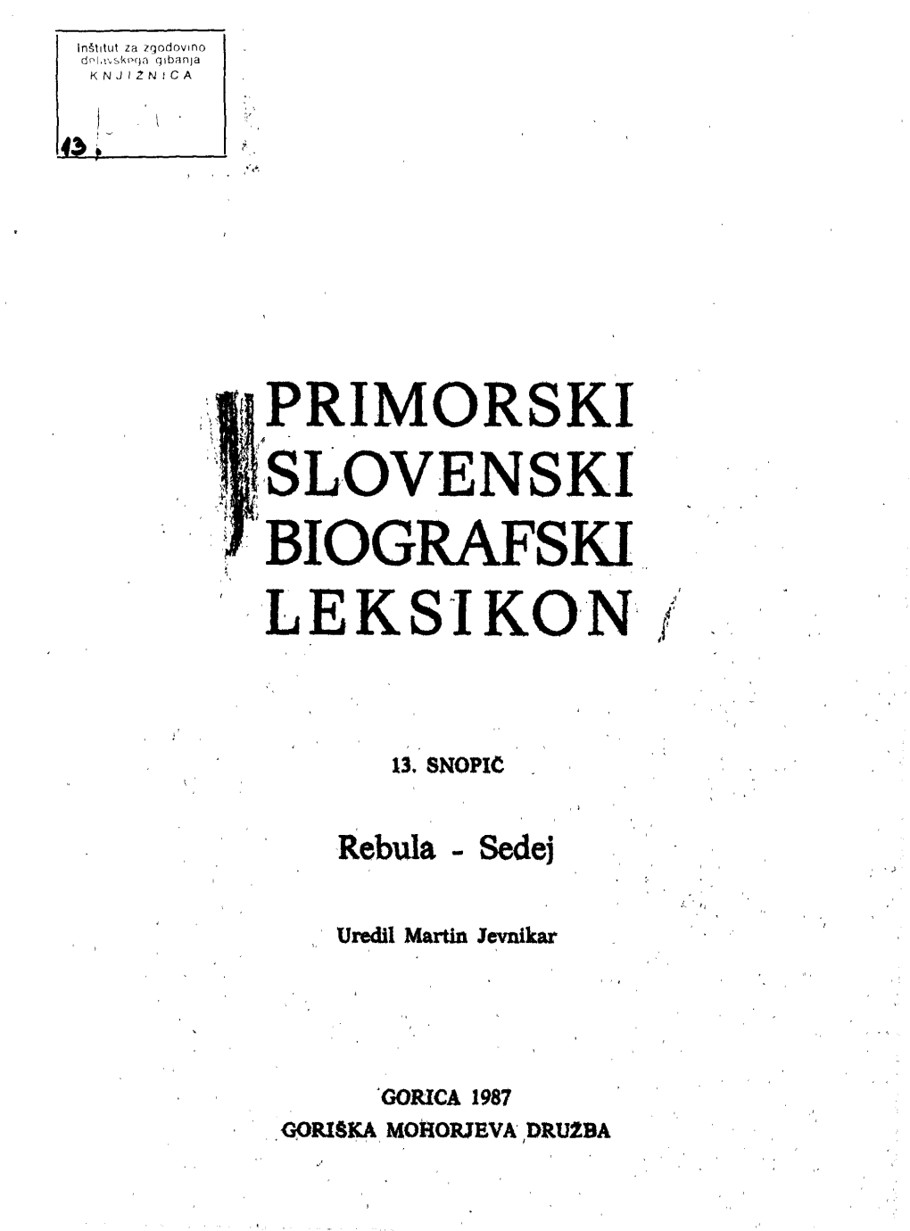 Primorski Slovenski Biografski Leksikon