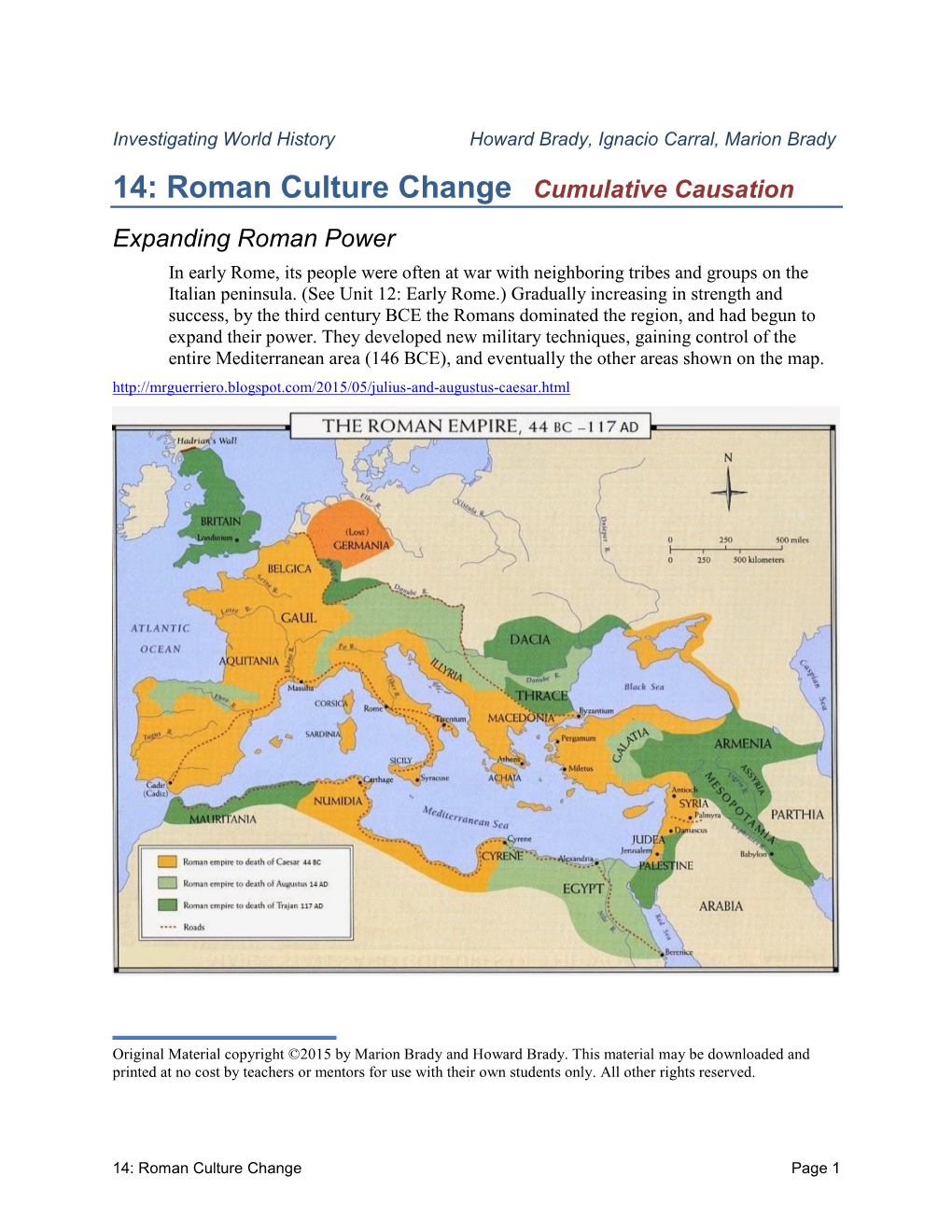 14. Roman Culture Change